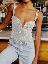 Load image into Gallery viewer, Sequin Bodysuit
