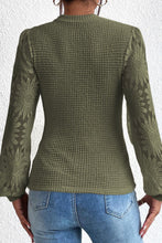 Load image into Gallery viewer, Sassy Ivory Lace Long Sleeve Top
