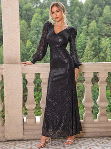 Sequin Maxi Dress
