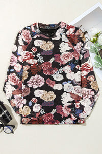 Sassy Floral Mesh Top
