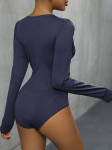 Laced Long Sleeve Bodysuit