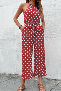 Sassy Polka Dot Jumpsuit