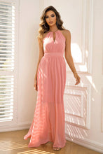 Load image into Gallery viewer, Sassy Coral Sleeveless Maxi Dress

