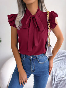 Sassy Tie Blouse