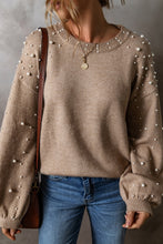 Load image into Gallery viewer, Pearl Long Sleeve Sweater
