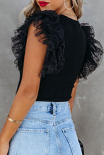 Load image into Gallery viewer, Sassy Ruffled Cap Sleeve Blouse
