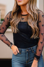 Load image into Gallery viewer, Sassy Bow Sheer Top
