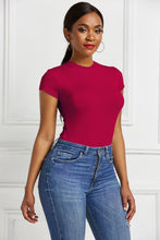 Load image into Gallery viewer, Sassy Scoop Neck Short Sleeve Bodysuit
