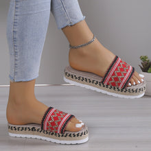 Load image into Gallery viewer, Weave Platform Sandals
