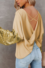 Load image into Gallery viewer, Sequin Blouse
