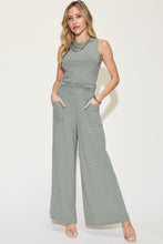 Load image into Gallery viewer, Sassy Ribbed Tank and Wide Leg Pants Set
