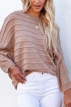 Load image into Gallery viewer, Round Neck Long Sleeve Knit Top
