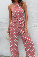 Load image into Gallery viewer, Sassy Polka Dot Jumpsuit
