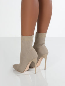 Pointed Toe Stiletto Boots