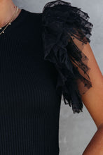 Load image into Gallery viewer, Sassy Ruffled Cap Sleeve Blouse
