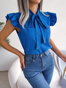 Sassy Tie Blouse