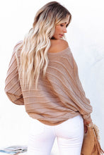 Load image into Gallery viewer, Round Neck Long Sleeve Knit Top
