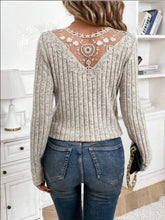 Load image into Gallery viewer, Lace Long Sleeve Shirt
