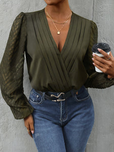 Sheer Long Sleeve Bodysuit