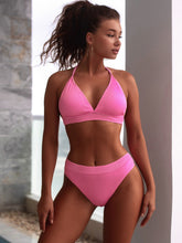 Load image into Gallery viewer, Sassy Tied Halter Neck Bikini Set
