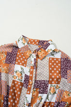 Load image into Gallery viewer, Printed Mini Shirt Dress
