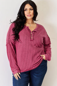 Full Long Sleeve High-Low T-Shirt
