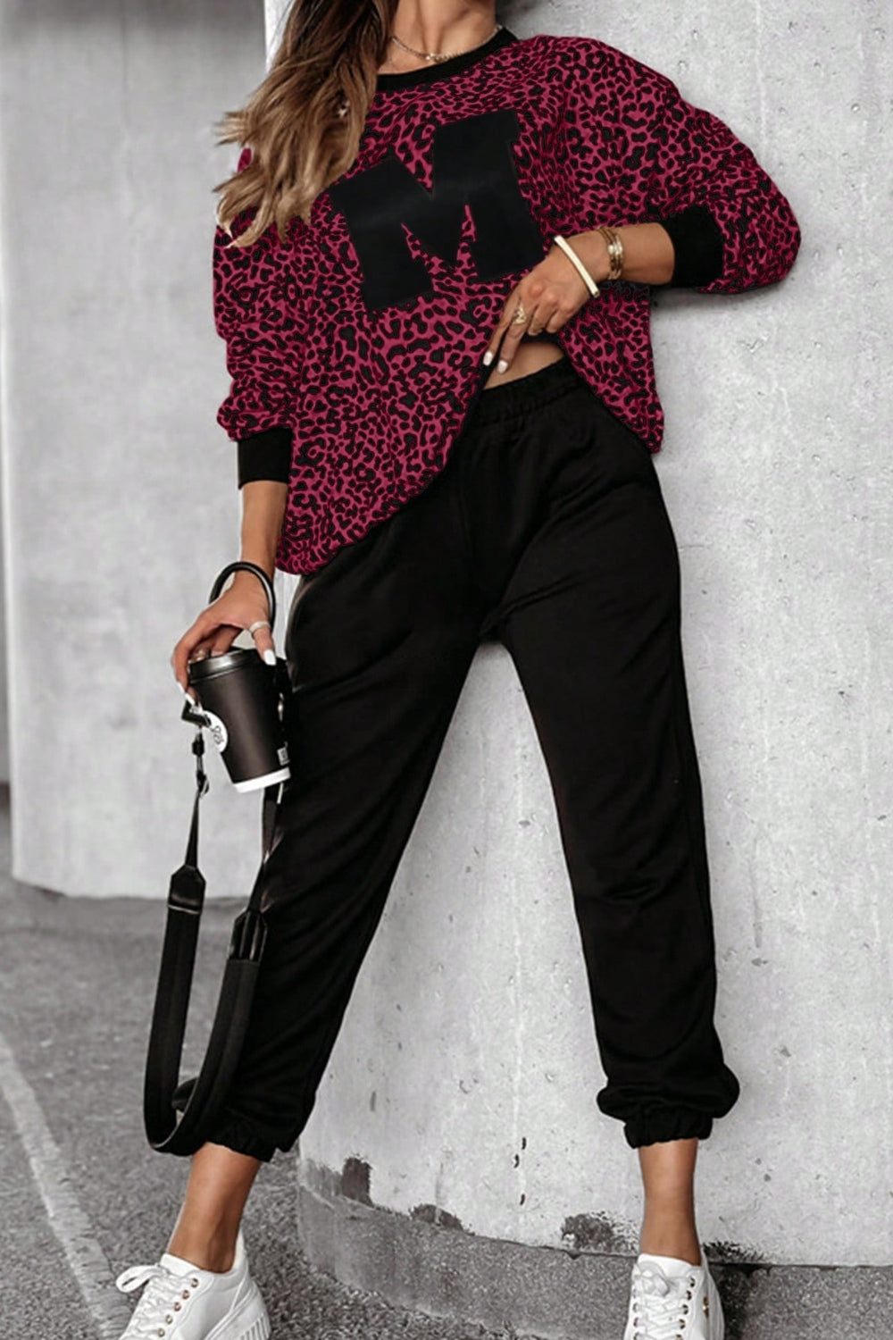 Sassy M Leopard Pants Set