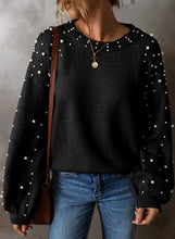 Load image into Gallery viewer, Pearl Long Sleeve Sweater
