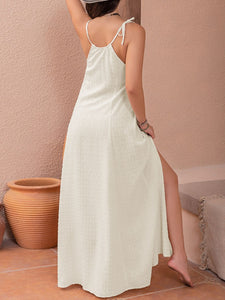 Sassy Sleeveless Maxi Dress