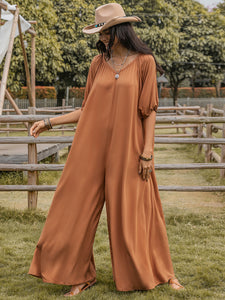 Wide Leg Jumpsuit