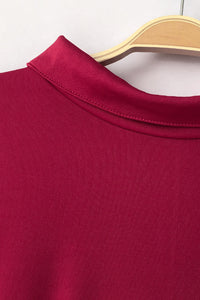 Tie-Waist Half Sleeve Jumpsuit