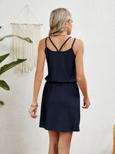 Load image into Gallery viewer, Sassy Scoop Neck Sleeveless Dress
