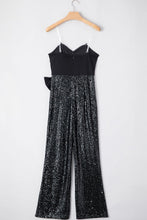 Load image into Gallery viewer, Sequin Wide Leg Jumpsuit
