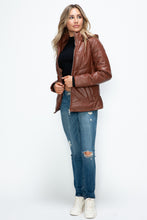 Load image into Gallery viewer, Pocketed Zip Up Puffer Jacket
