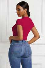 Load image into Gallery viewer, Sassy Scoop Neck Short Sleeve Bodysuit

