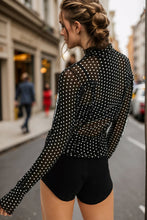 Load image into Gallery viewer, Frill Printed Long Sleeve Top
