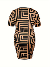 Load image into Gallery viewer, Sassy Plus Size Sweetheart Mini Dress
