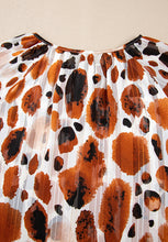 Load image into Gallery viewer, Printed Quarter Sleeve Blouse

