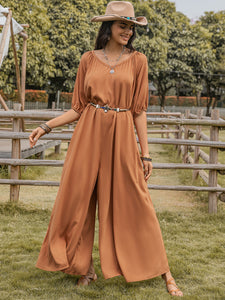 Wide Leg Jumpsuit
