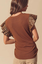 Load image into Gallery viewer, Sassy Ruffled Cap Sleeve Blouse
