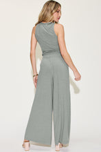 Load image into Gallery viewer, Sassy Ribbed Tank and Wide Leg Pants Set
