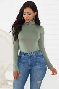 Turtleneck Bodysuit