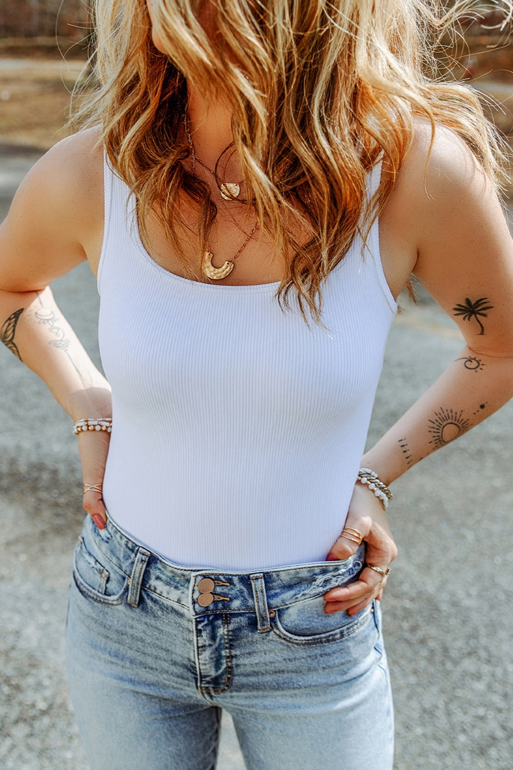 Sleeveless Bodysuit