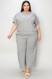 Sassy Double Take Pants Set