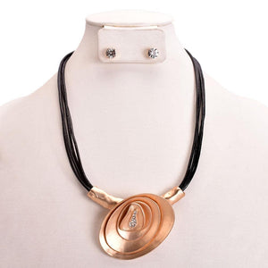 Black Cord Necklace