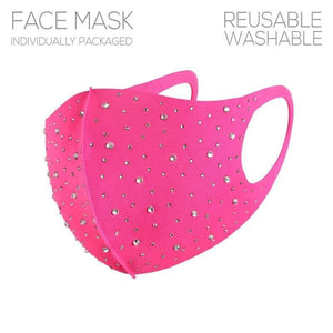 Hot Pink Face-Mask