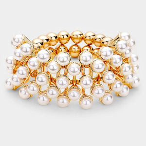 Cream Pearl Bracelet