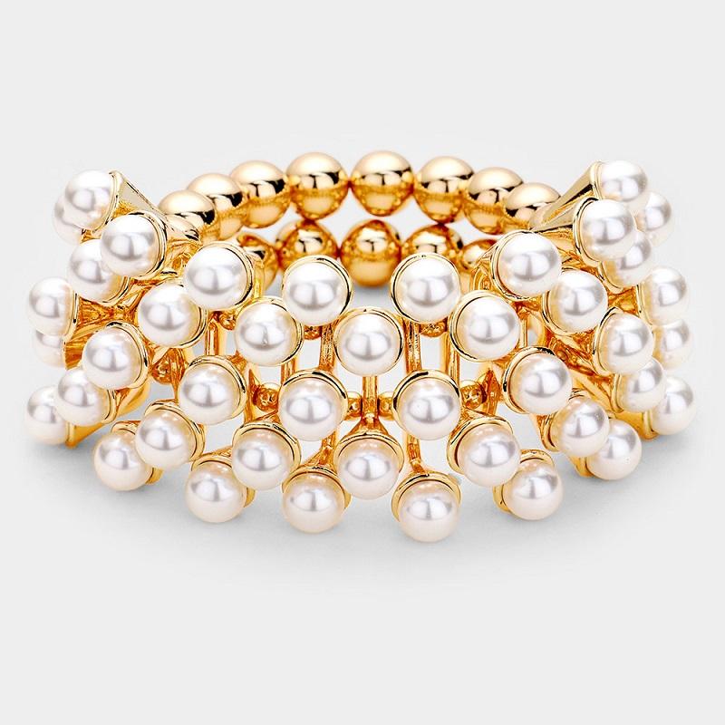 Cream Pearl Bracelet