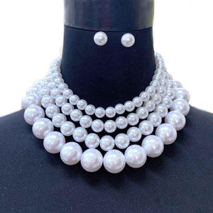 White Pearl Necklace