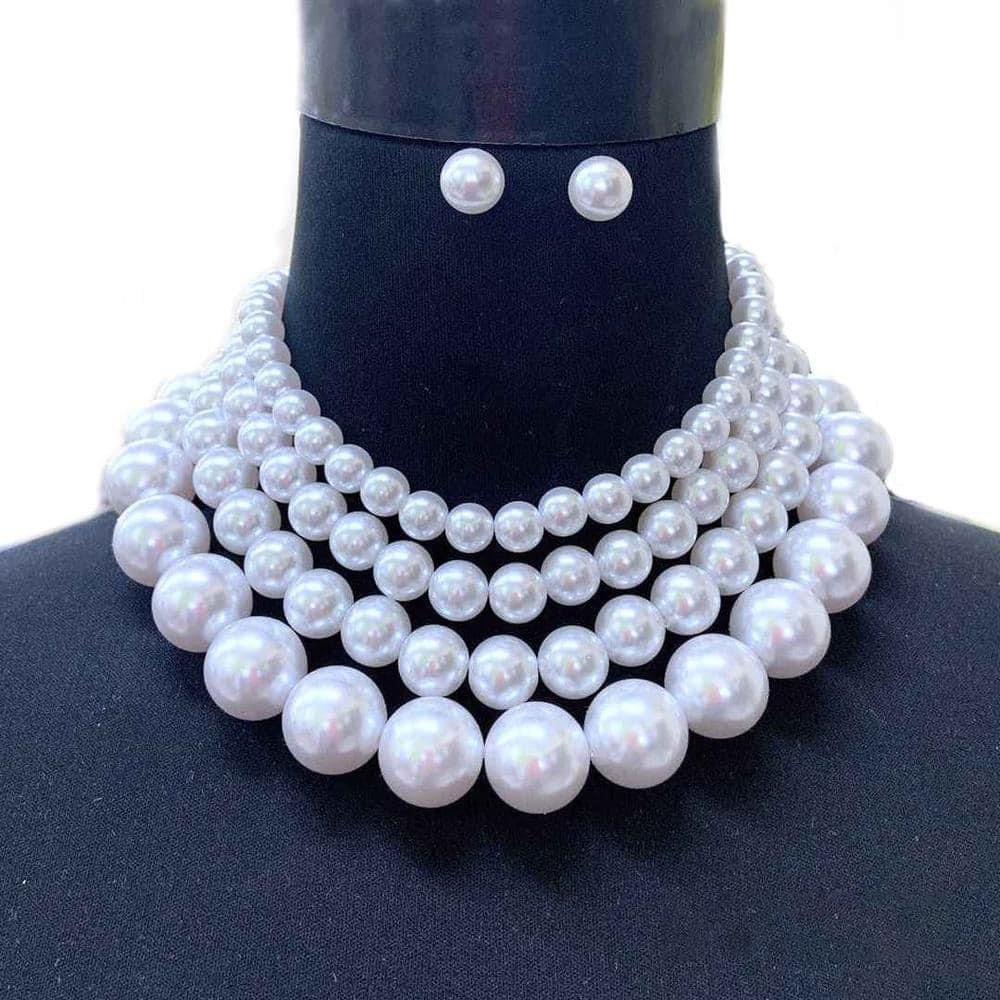 White Pearl Necklace